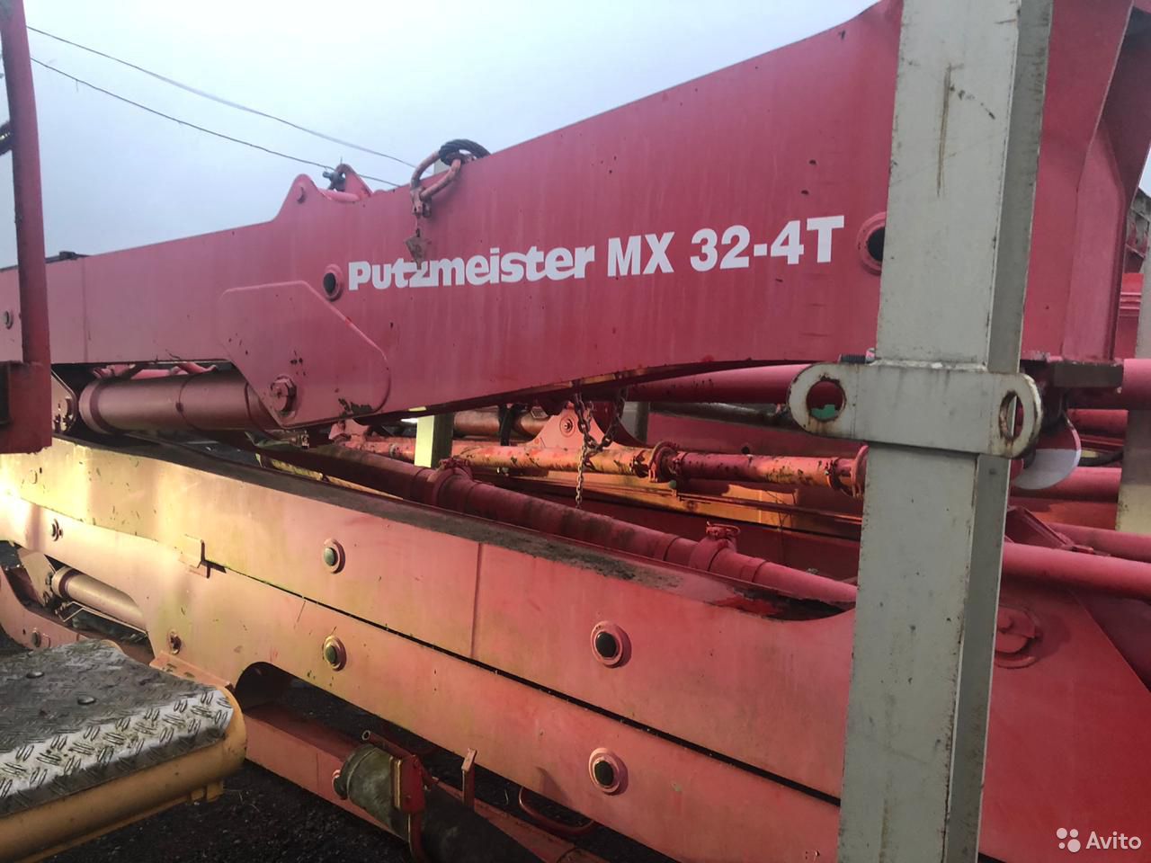 Бетонораздаточная стрела Putzmeister MXR 32-4T