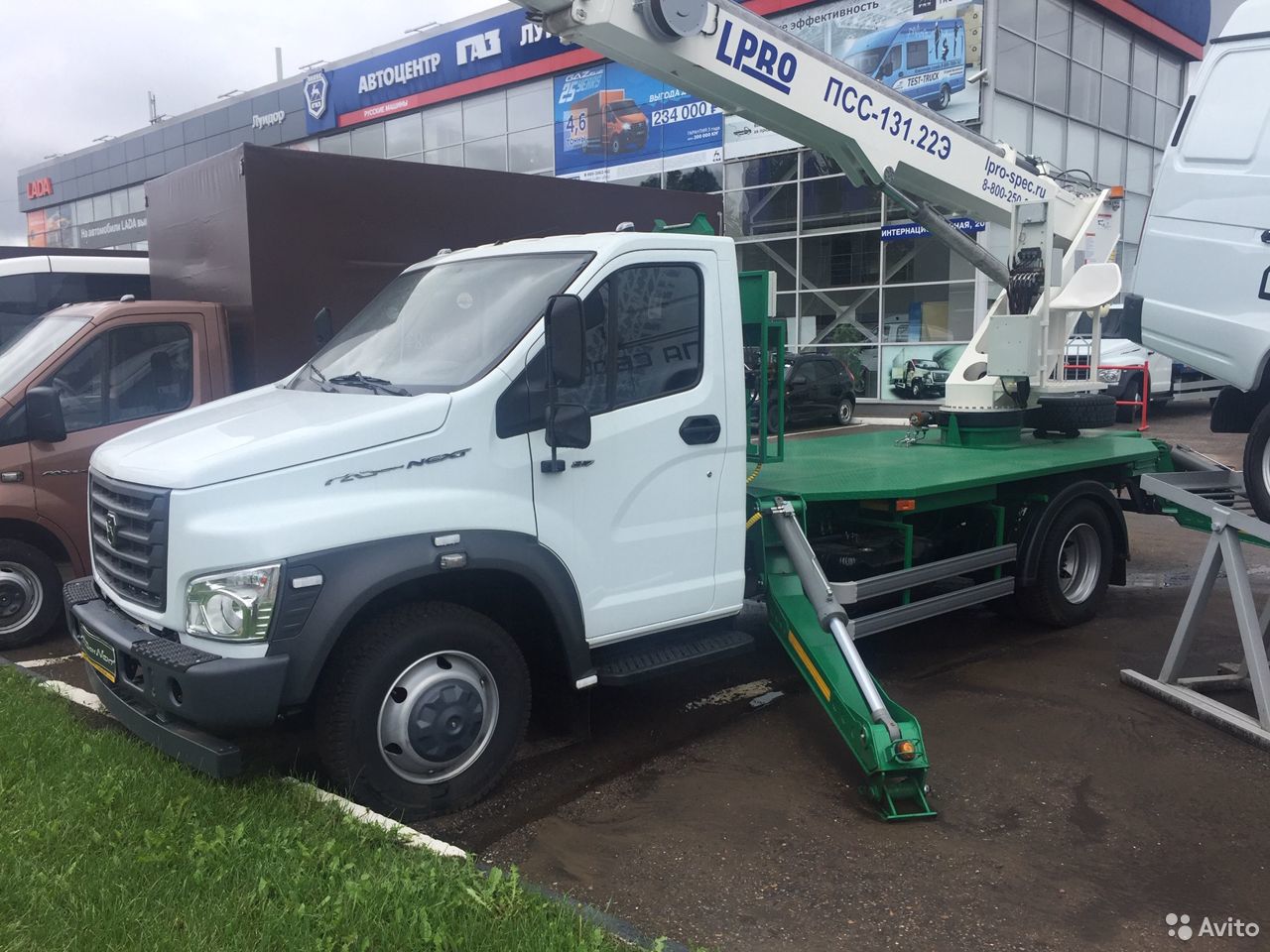 Автовышка ГАЗ ГАЗон Next с АГП ПСС-131.22Э