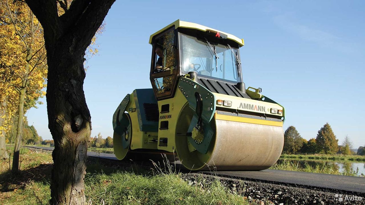Двухвальцовый каток Ammann AV110X