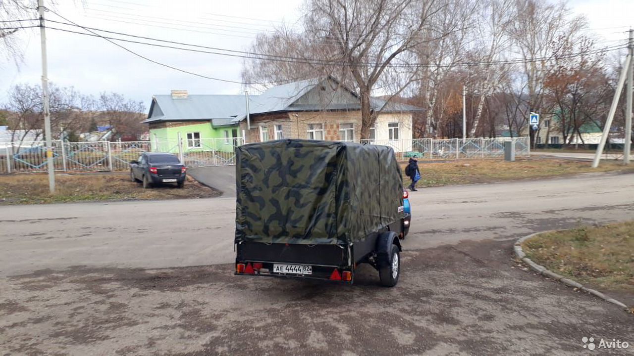 Легковой прицеп с тентом МЗСА 852111.102