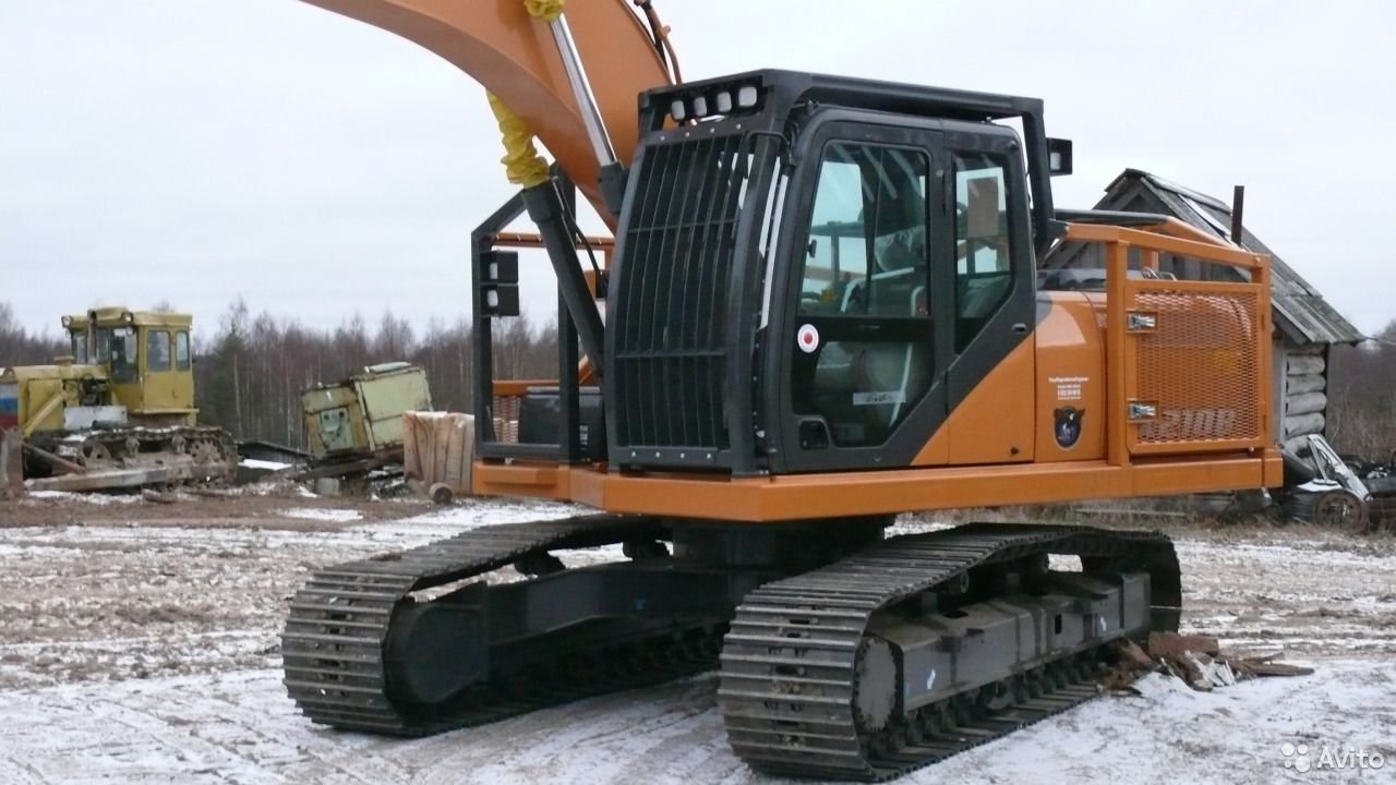 Гусеничный харвестер CASE CX210B LC Log Max
