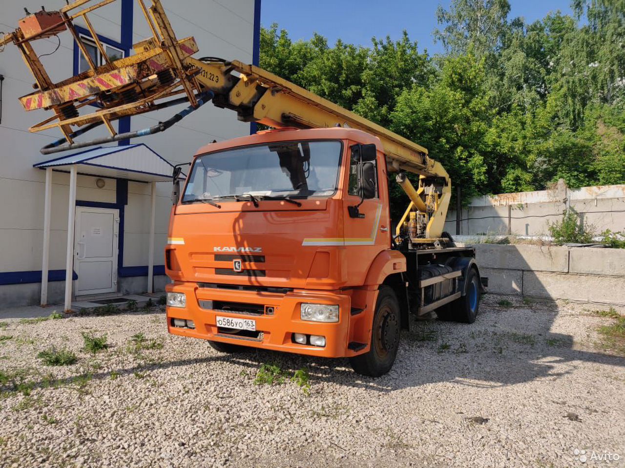 Автовышка КамАЗ 43253 с АГП ПСС-131.22Э