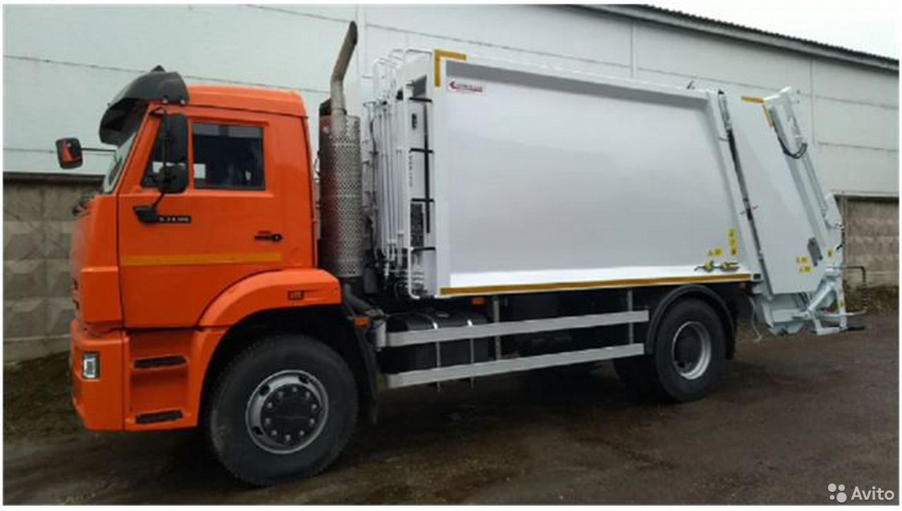 Мусоровоз Katmerciler KAT-16S на шасси КамАЗ 53605-773950-48