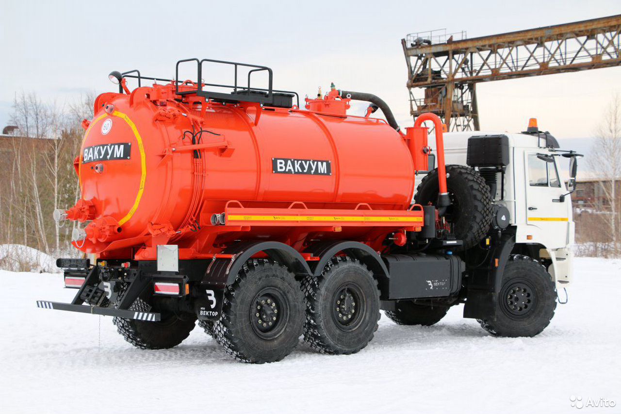 Илосос МВС-10 на шасси КамАЗ 43118