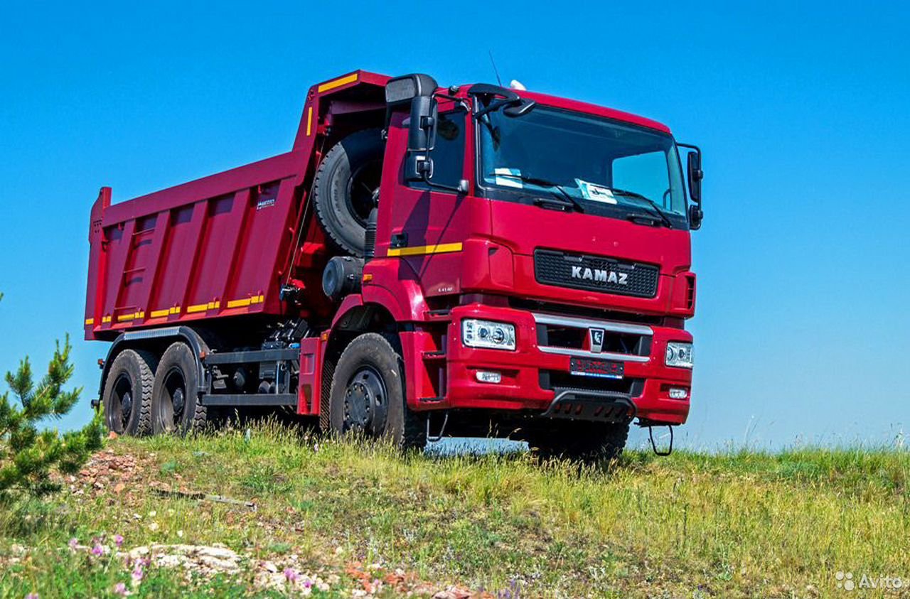 Самосвал КамАЗ 6580