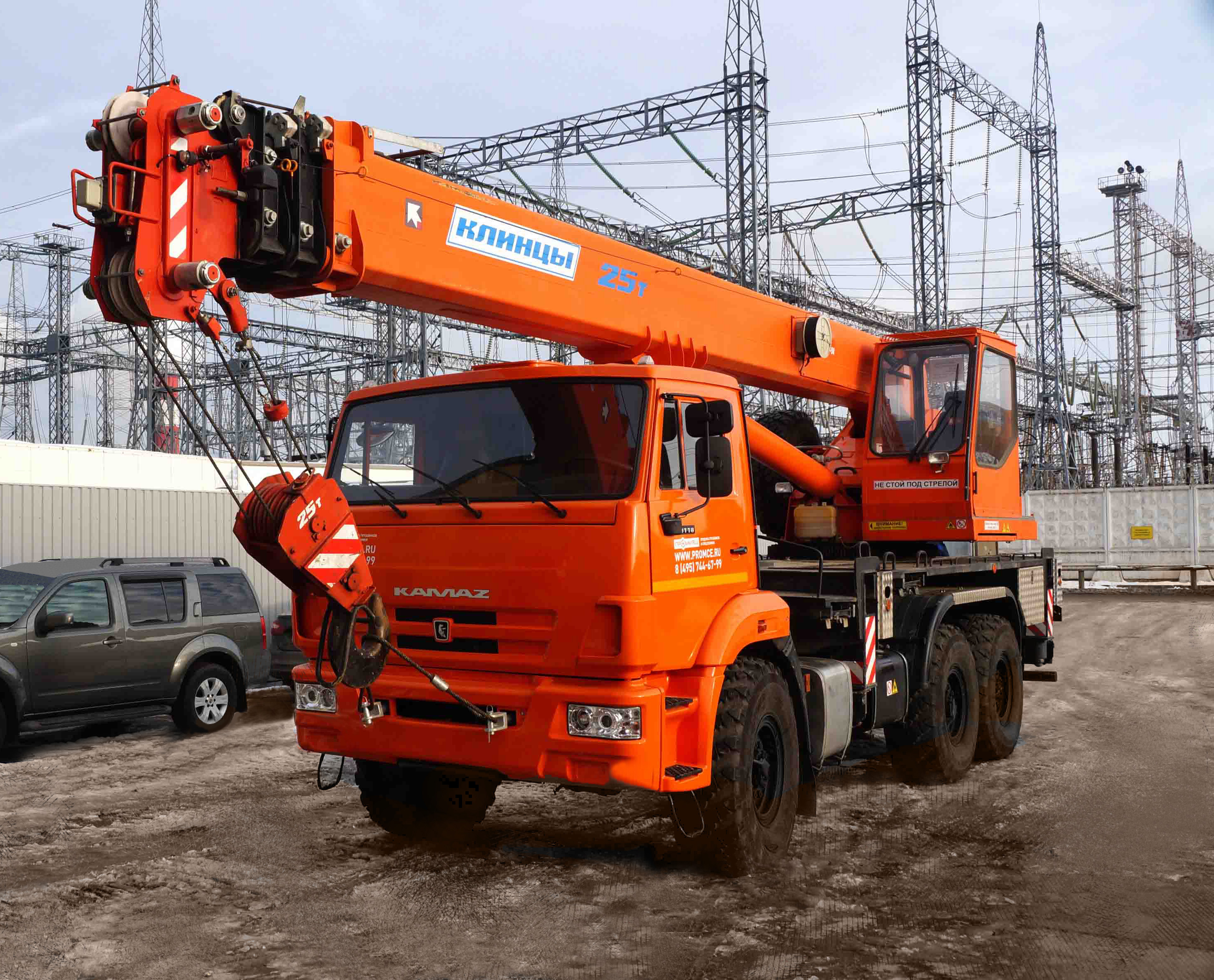 Автокран Клинцы КС-55713-5К-3 на шасси КамАЗ 43118