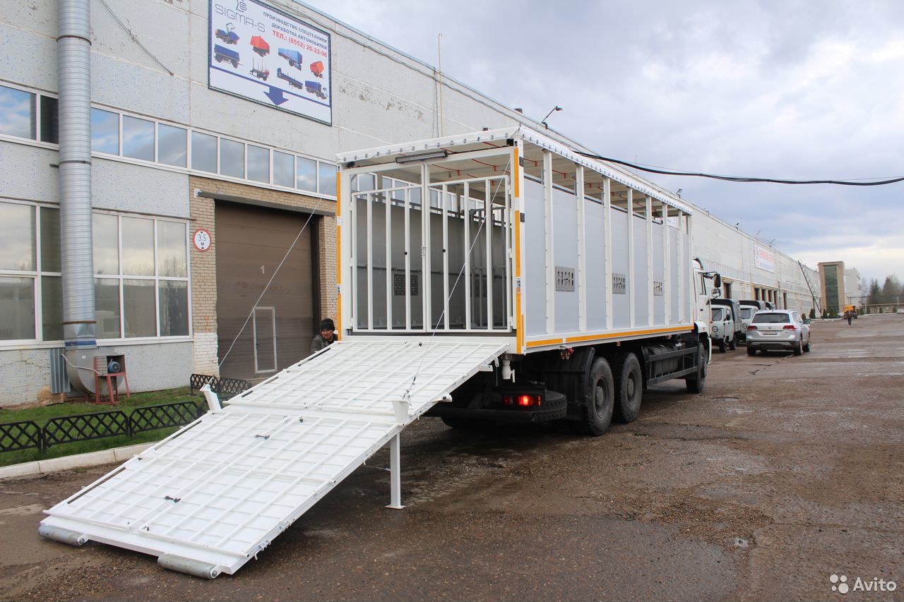 Скотовоз Камаз 6520