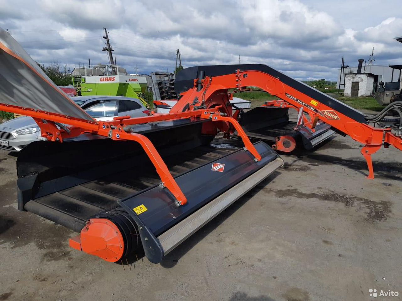 Валкообразователь Kuhn Merge Maxx 950