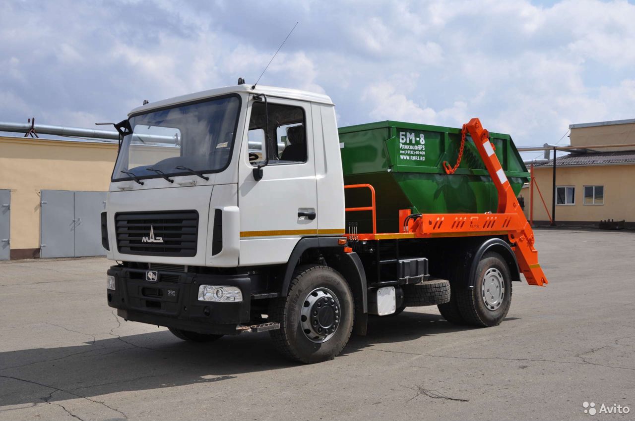 Бункеровоз РАРЗ МК-3512-02 на шасси МАЗ 5340