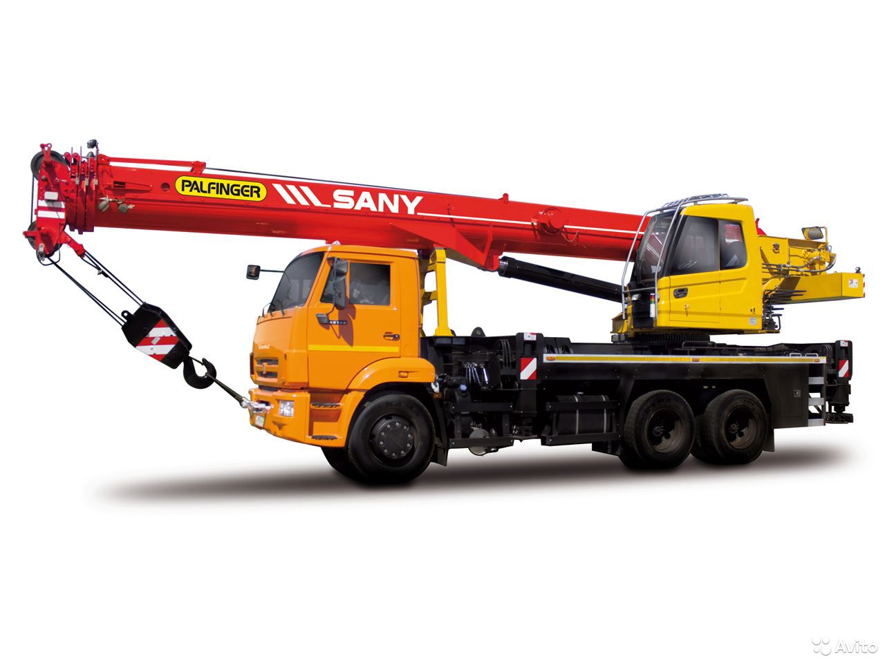 Автокран Palfinger Sany КС-5573А на шасси КамАЗ