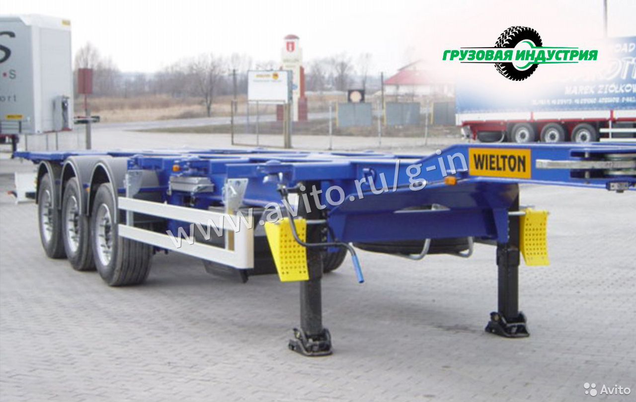 Полуприцеп контейнеровоз Wielton NS3 P40