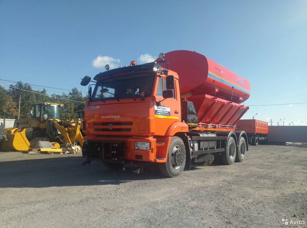 Комбинированная дорожная машина КО-823 на шасси КамАЗ 65115-773962-50