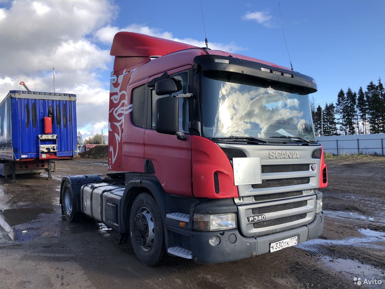 Седельный тягач Scania P340