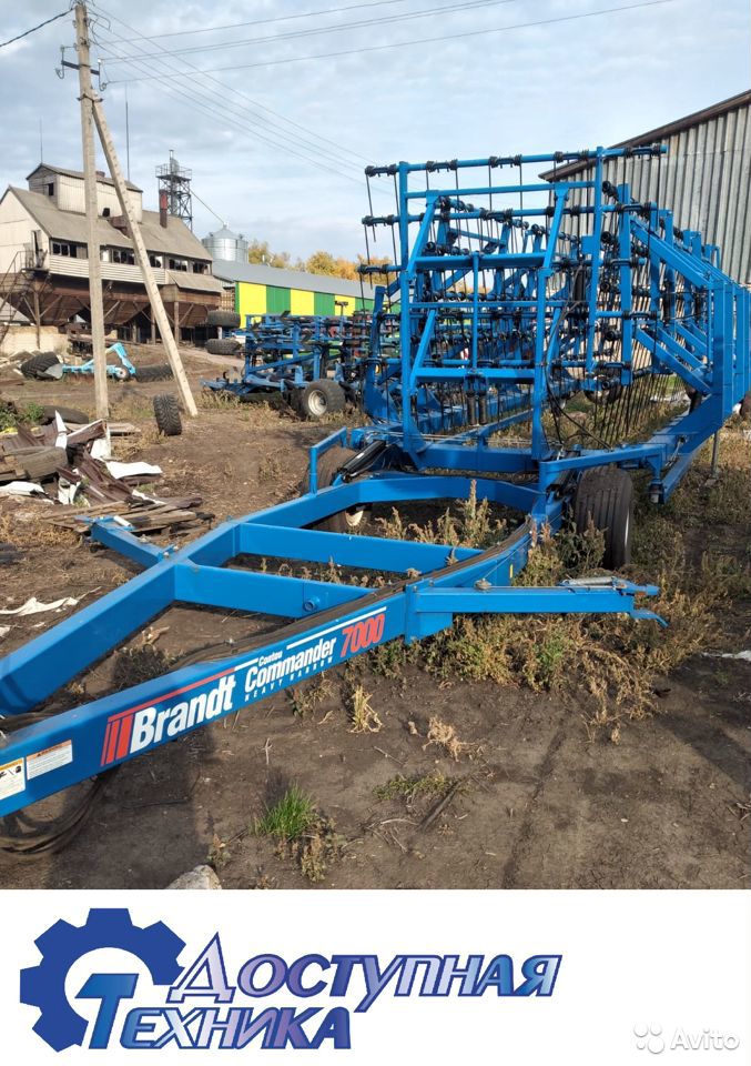 Пружинная борона Brandt Contour Commander штригельная