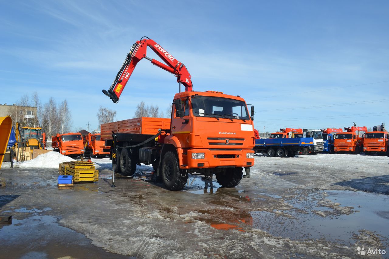 Бортовой грузовик с КМУ КамАЗ 43118-3027-46 с КМУ Ferrari F148 A2