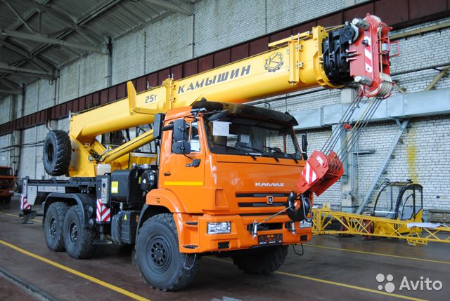 Автокран Камышин КС-55713-5К-4 на шасси КамАЗ 43118