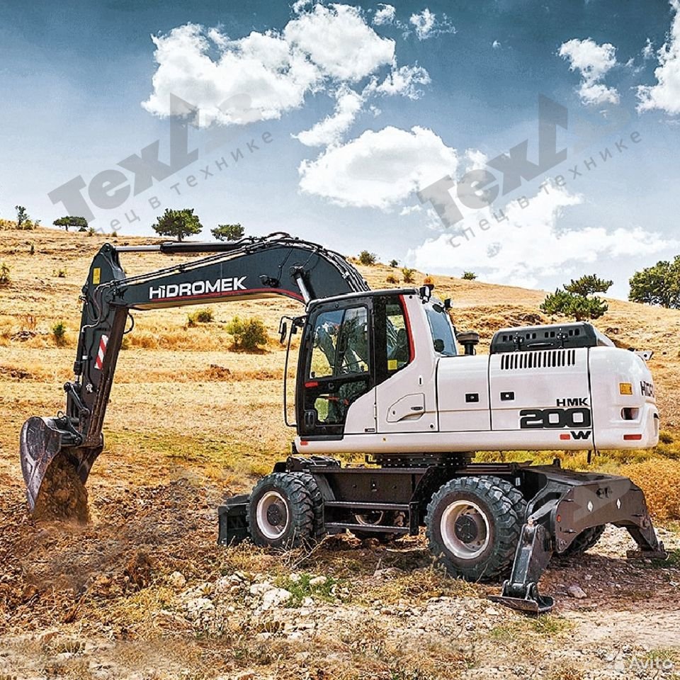Колесный экскаватор Hidromek HMK 200W