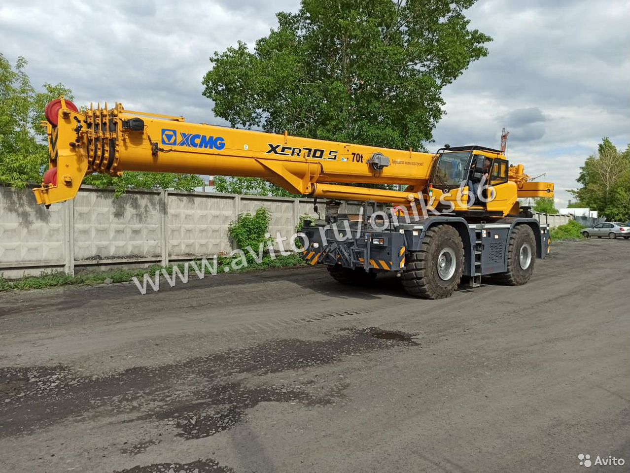 Самоходный кран XCMG XCR70