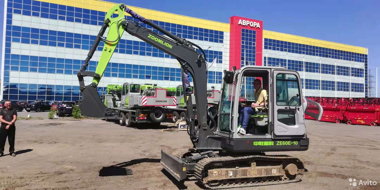 Мини-экскаватор Zoomlion ZE60E
