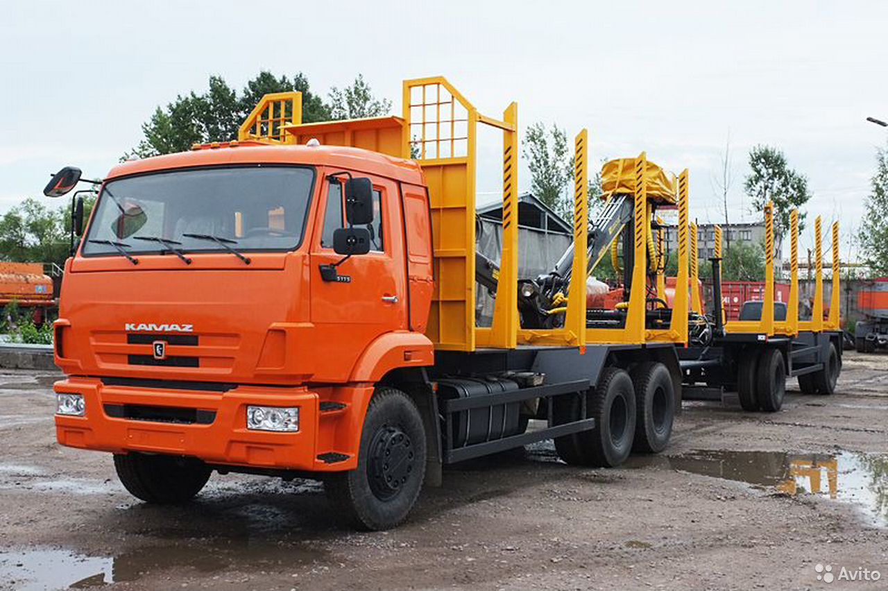 Сортиментовоз КамАЗ 6520-3072-53