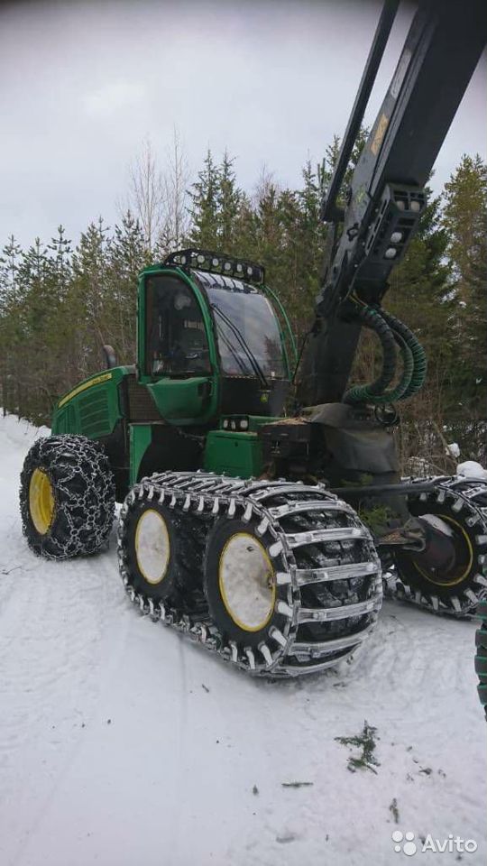 Колесный харвестер John Deere 1170E